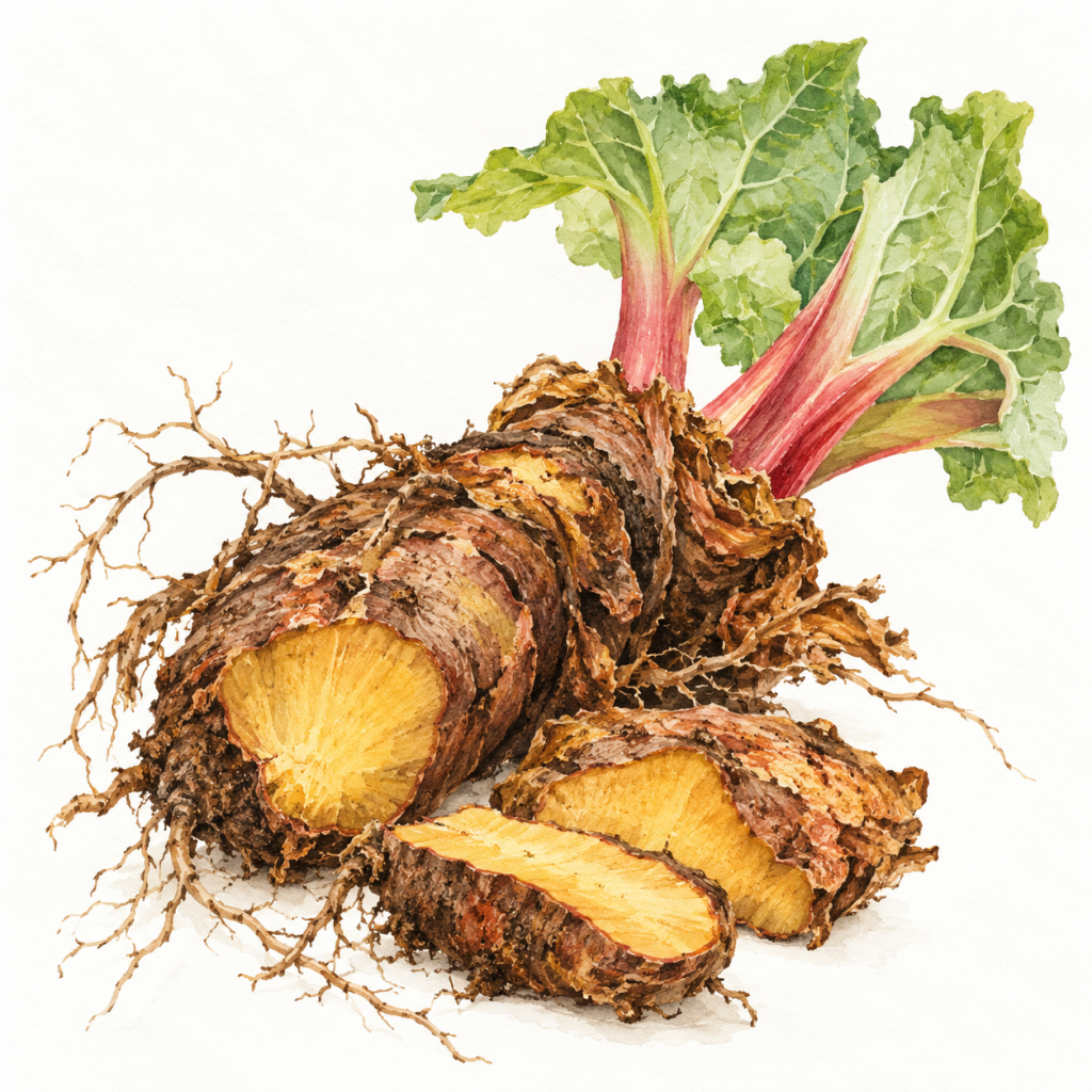 rhubarb-root