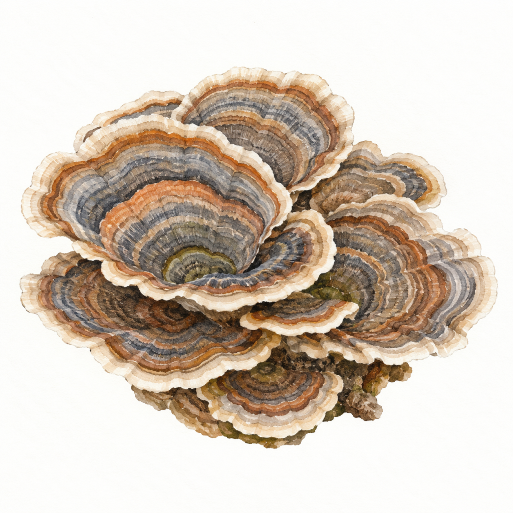 turkey-tail-mushroom